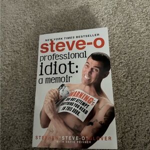 Autographed Steve-O book